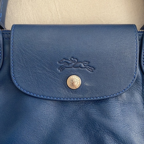 Longchamp Blue Tote Bag - Picture 2 of 10
